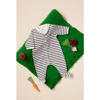 Petit Bateau - Boy's Sailor Stripe Footed Jumpsuit