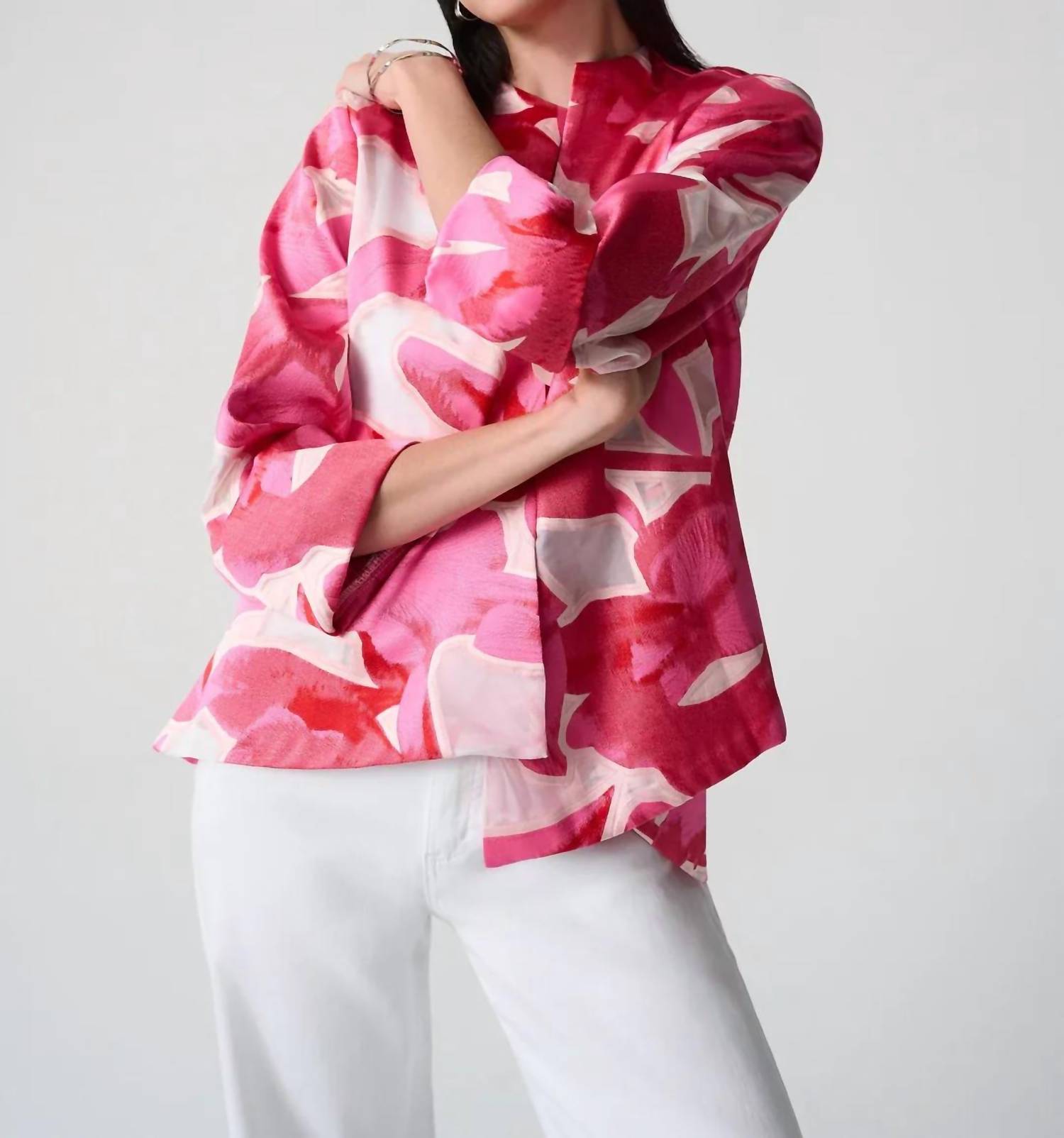 Joseph Ribkoff - Asymmetric Swing Jacket