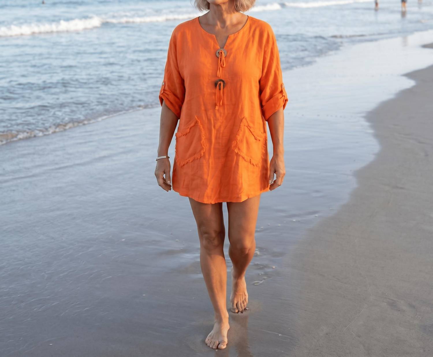 Puro Lino - The Capri Sun Tunic Top