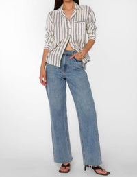 Velvet Heart - Lyla Long Sleeve Button Down Shirt