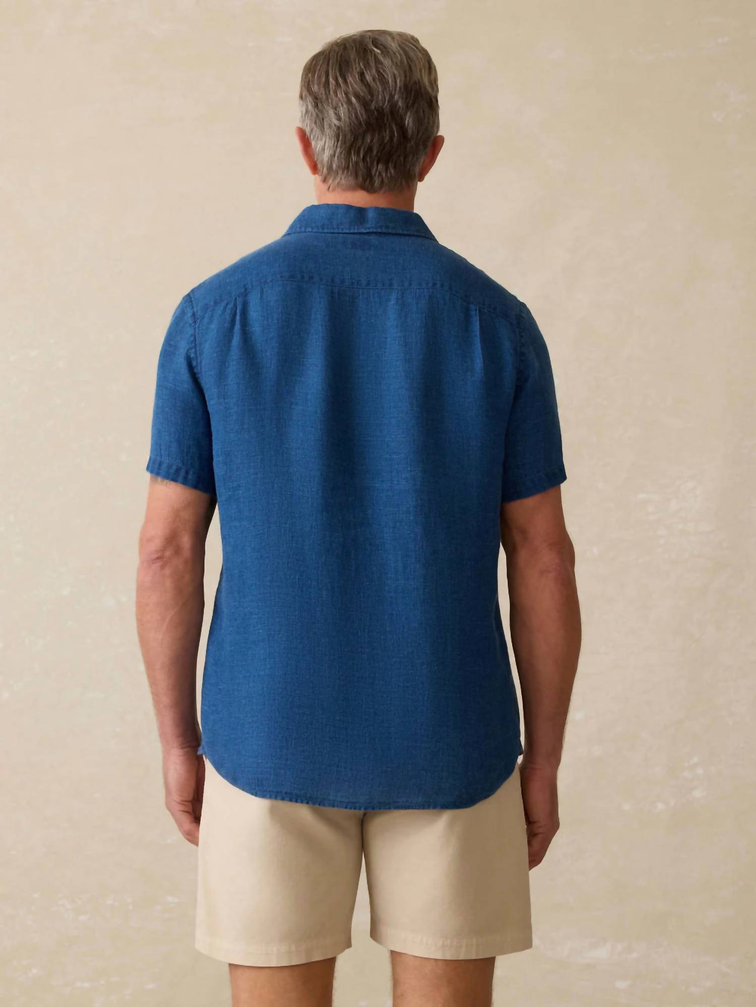 Faherty - Short-sleeve Palma Linen Shirt