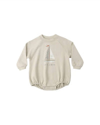 Rylee + Cru - Baby Girls Crewneck Romper