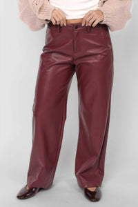Sadie & Sage - Night Vision Faux Leather Pants