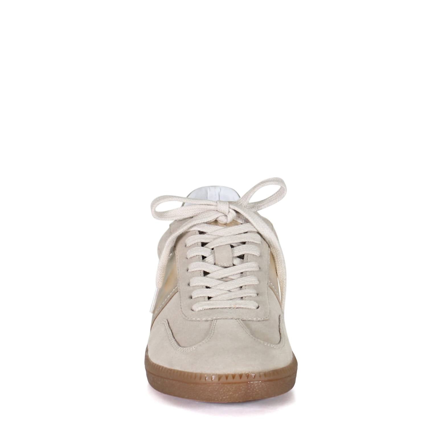 DIBA True Women's This Tie Lace-up Suede Sneakers in shell platino - women's sneaker - view 5