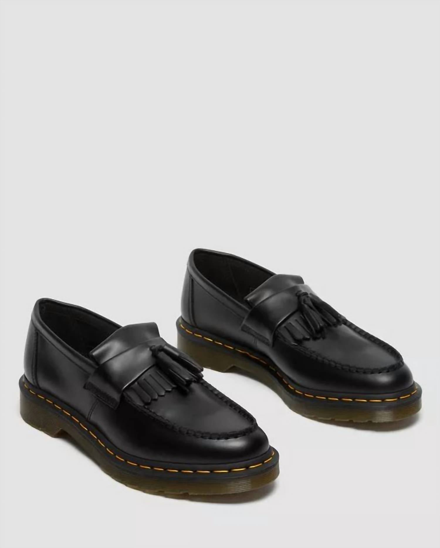 Dr. Martens - Unisex Adrian Smooth Leather Tassel Loafers
