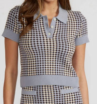 Lucy Paris - Vivian Knit Polo