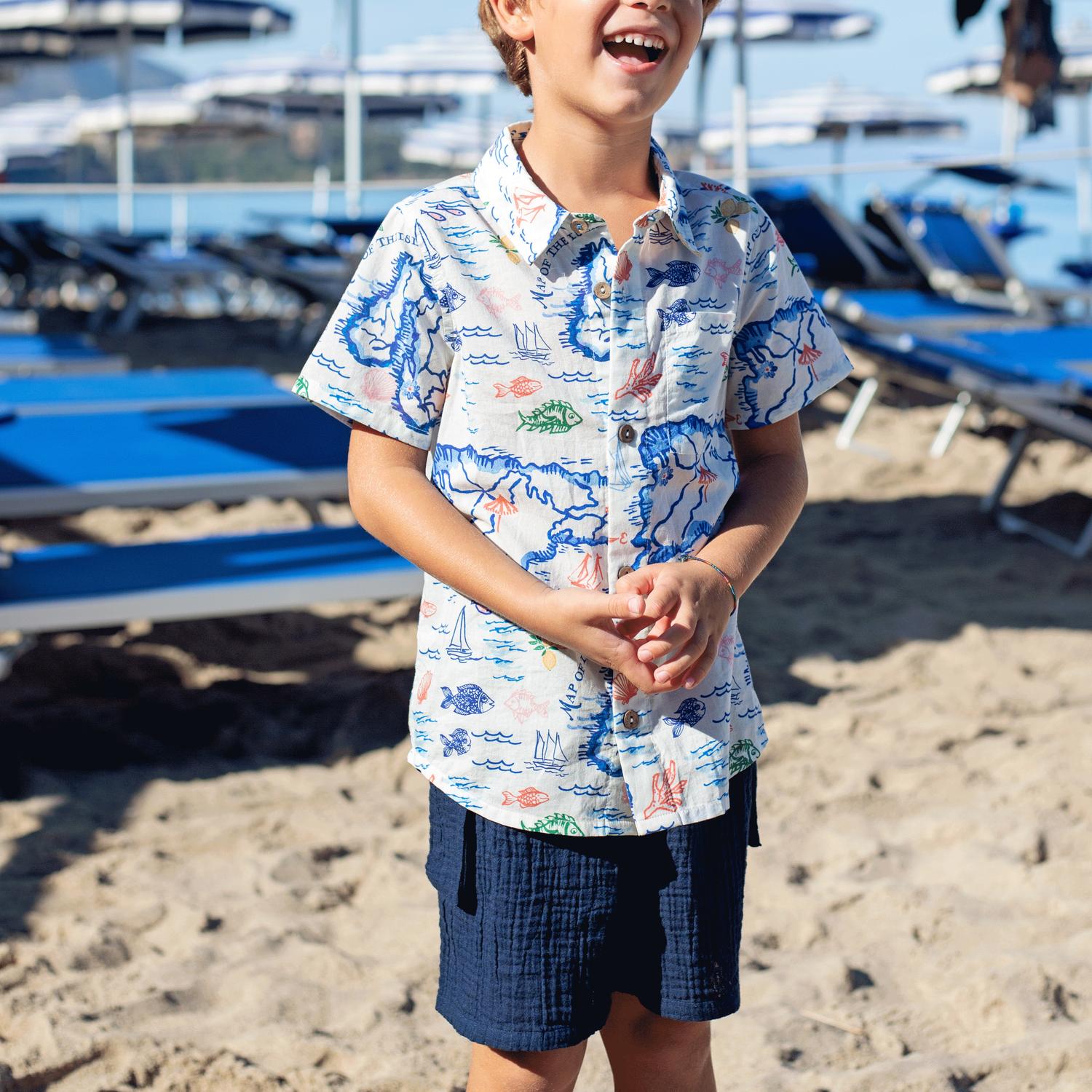 Pink Chicken - Boys Pull On Cargo Short