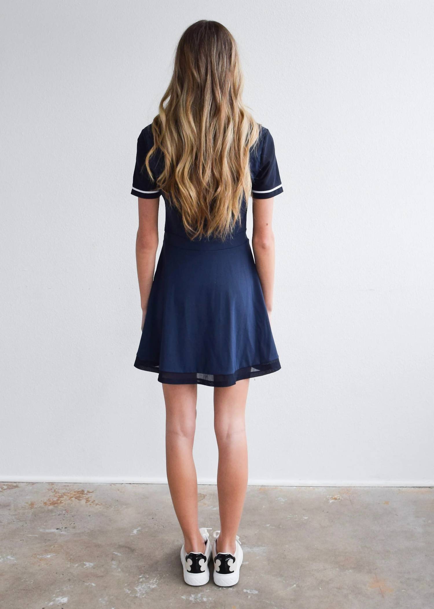 Never A Wallflower - Henley Button Dress
