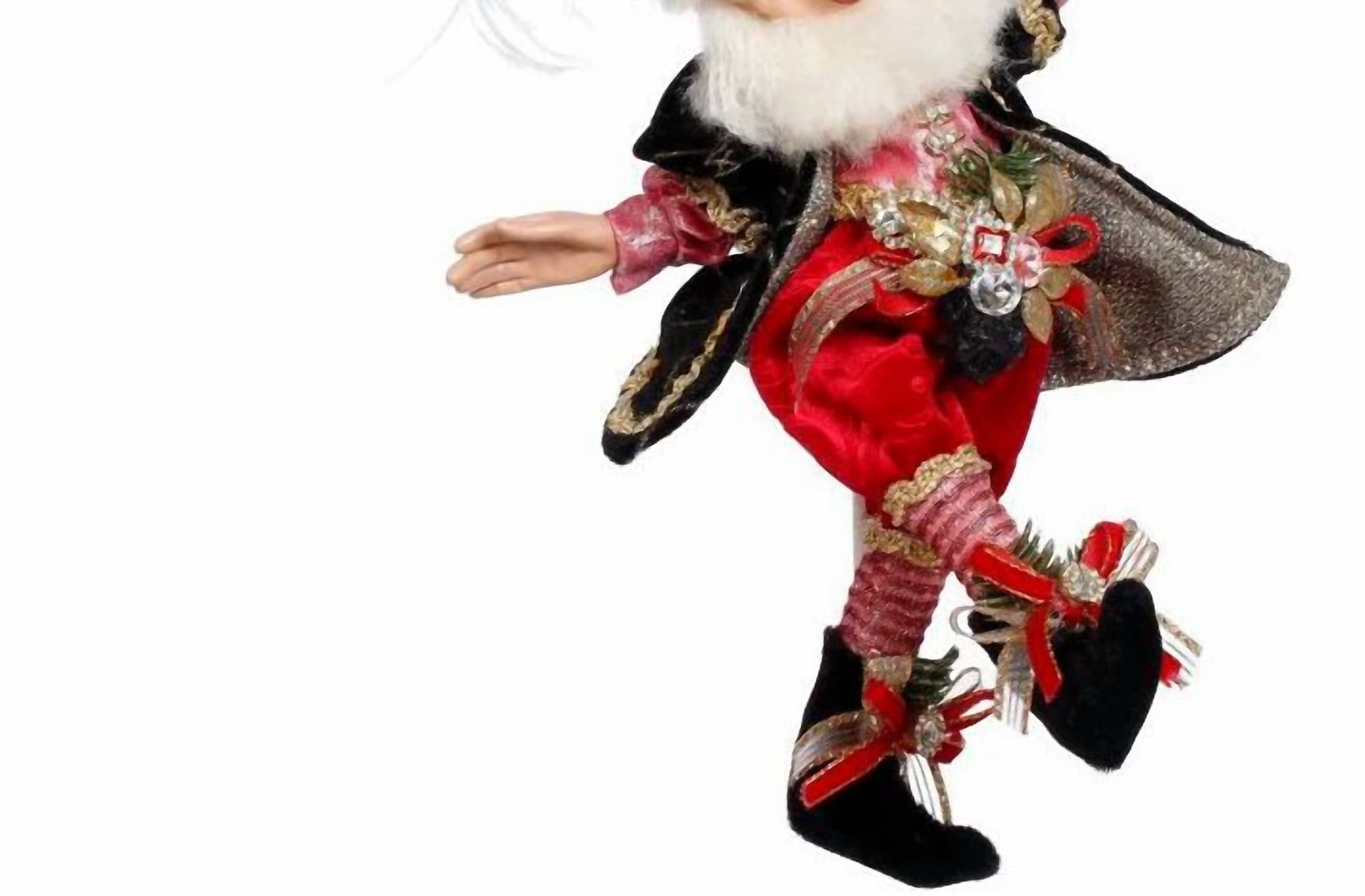 Mark Roberts - Coal Stocking Elf Small 10 Inches