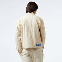 MARKET Workstation Overshirt in beige - men's shirt - detail view