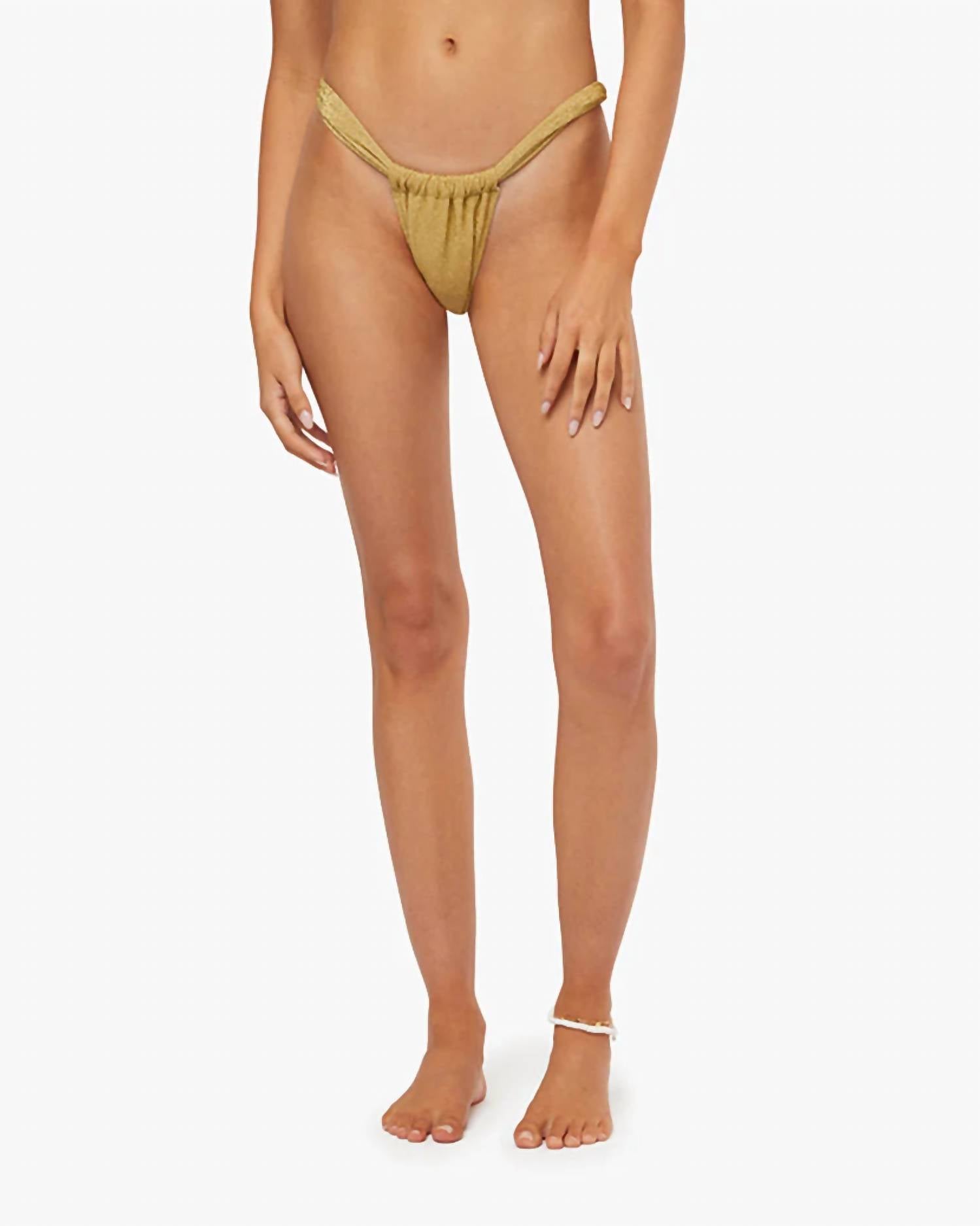 We Wore What - Ruched Cheeky Bottom