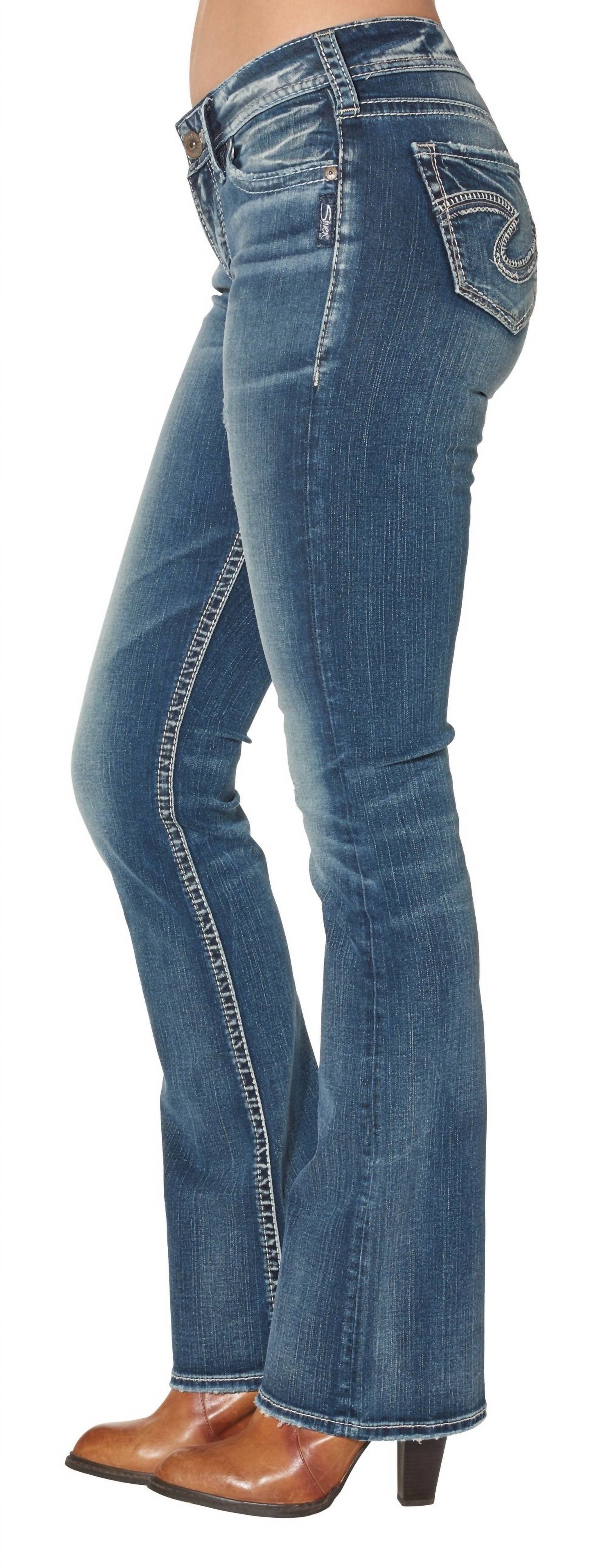 Silver Jeans Co - Women's Tuesday Mid Boot Jeans
