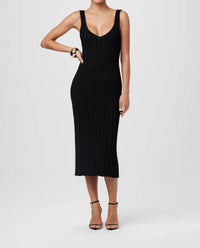 Toccin - Joely V-neck Sleeveless Dress