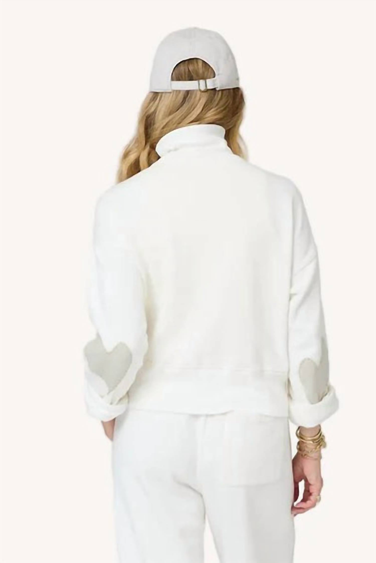 Kerri Rosenthal - Zip Up Mock Neck Sweatshirt