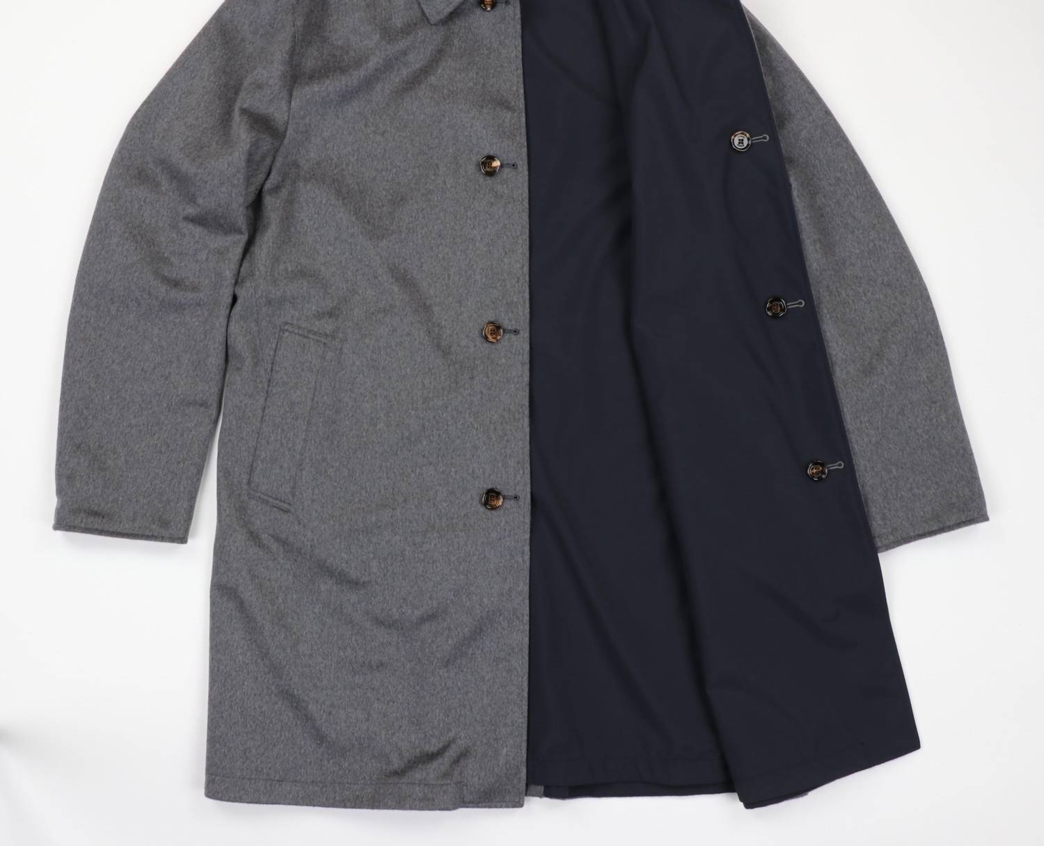 Kired - Reversible Cashmere Storm System Raincoat