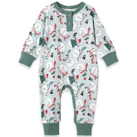 Tesa Babe - Frosty Fun Snowman Long Sleeve Romper