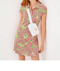 Lilly Pulitzer - Upf 50+ Luxletic Frida Scallop Polo Dress