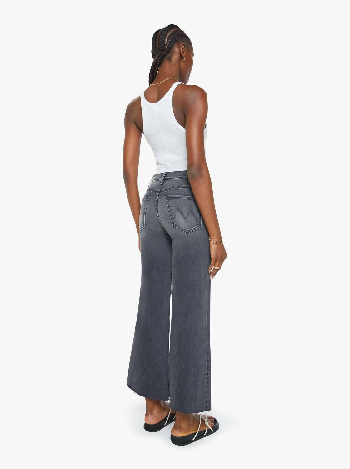 Mother - Hustler Roller Ankle Fray Jeans