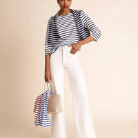 Frame - Le Slim Palazzo Modernist Pocket Jeans