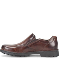 Born Men's Laken Slip On in brown bark - men's loafer - view 9