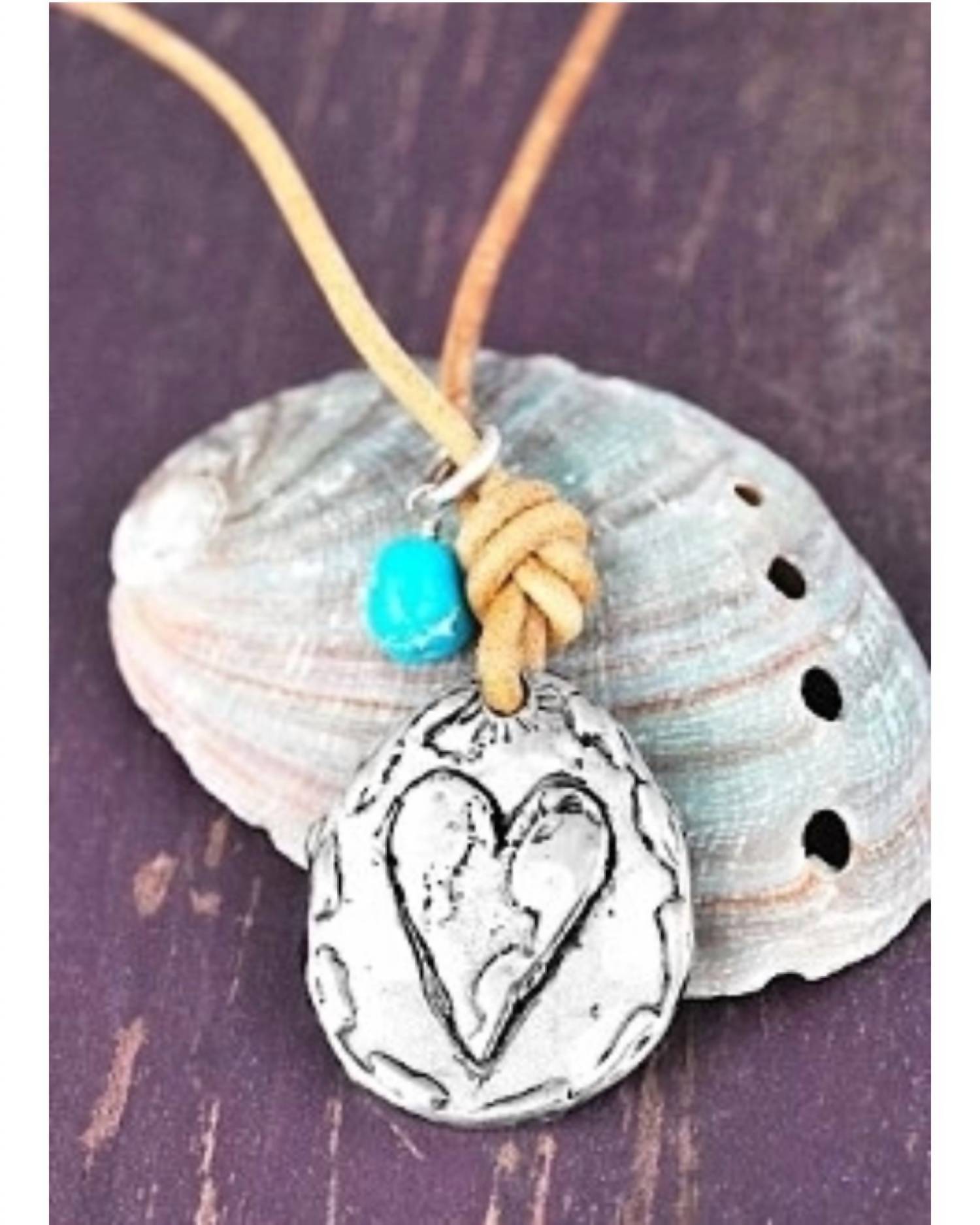 Island Cowgirl Women's Lucky Girl Necklace in silver - women's jewelry