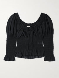Dôen - Baptisia Shirred Top