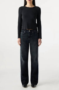 Amo - Annette High Rise Straight Leg Jeans
