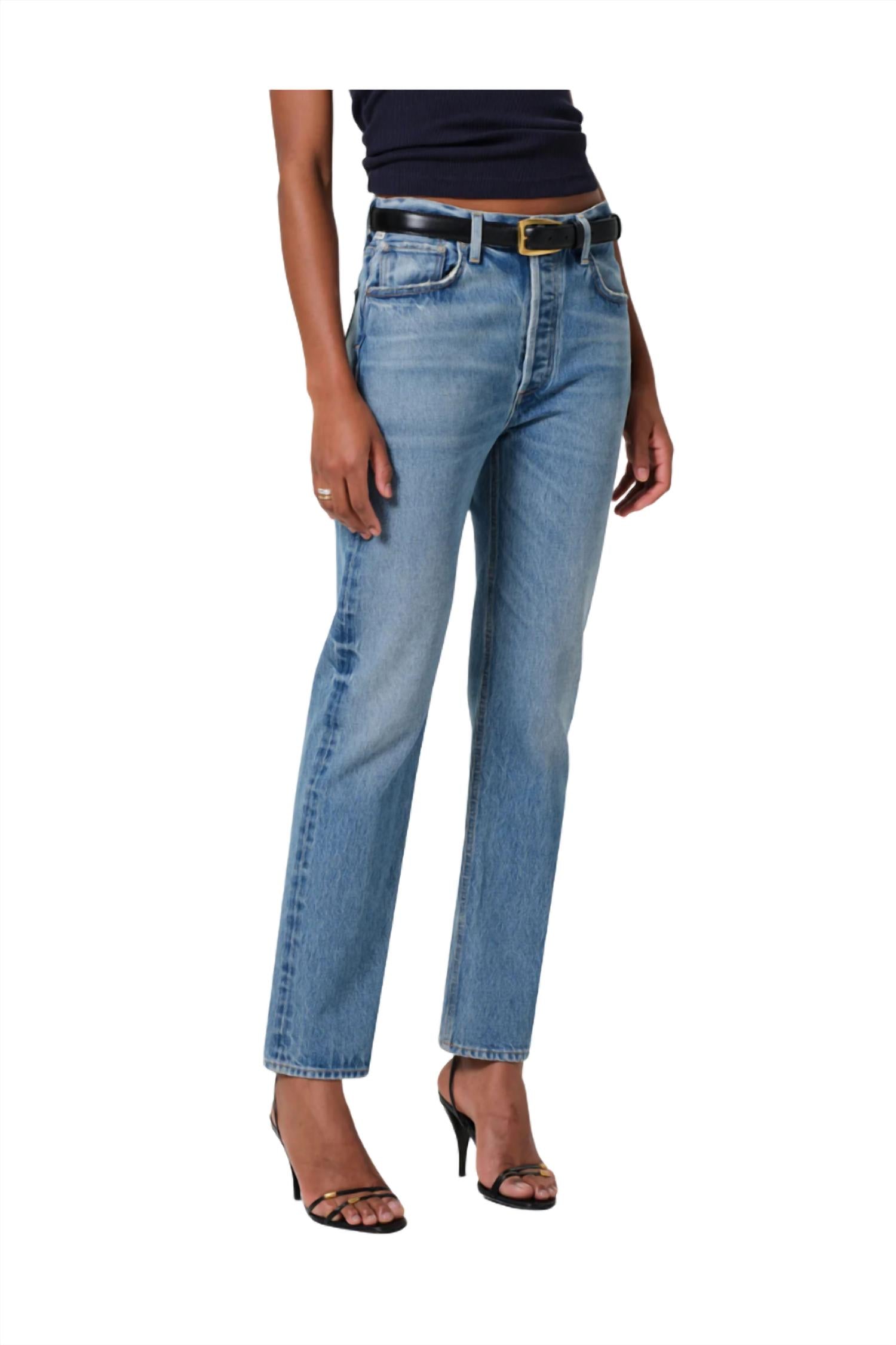Citizens Of Humanity - Blaine High Rise Straight Leg Jeans