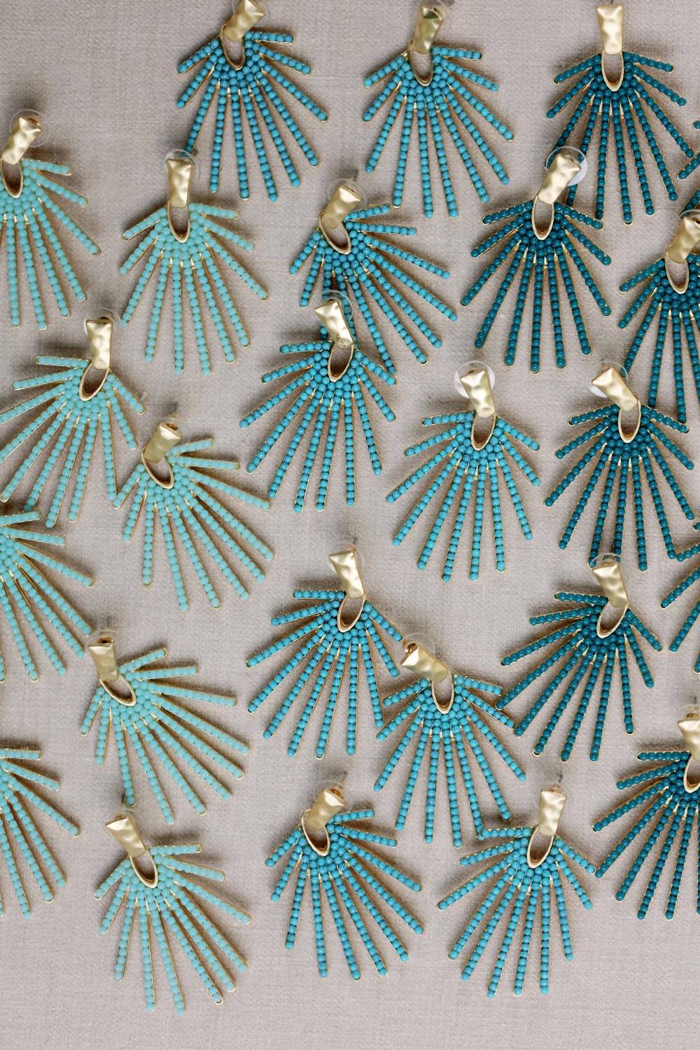 St. Armands Designs Of Sarasota - Women's Sunburst Statement Drop Earrings