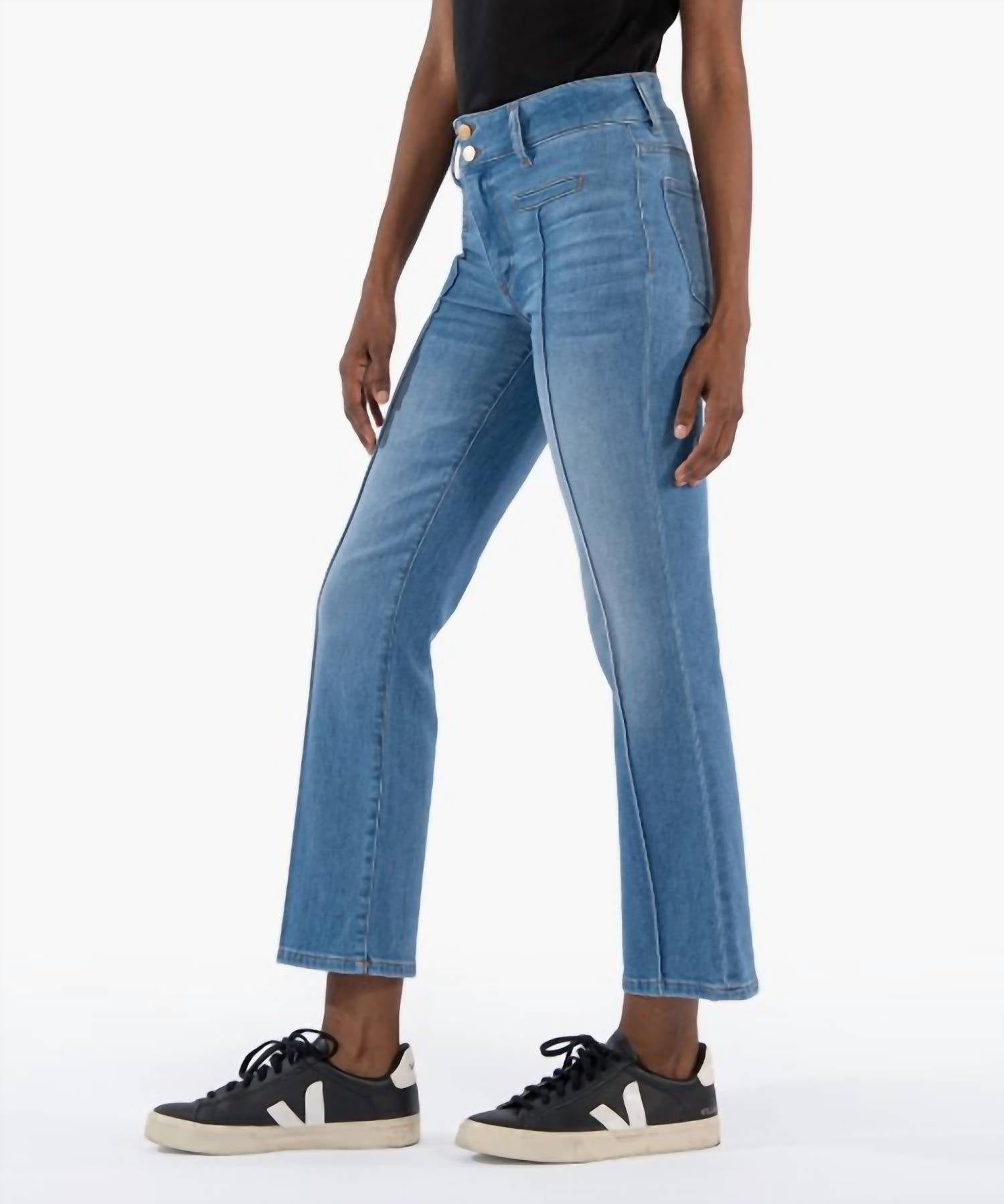 Kut From The Kloth - Kelsey High Rise Ankle Flare Jeans