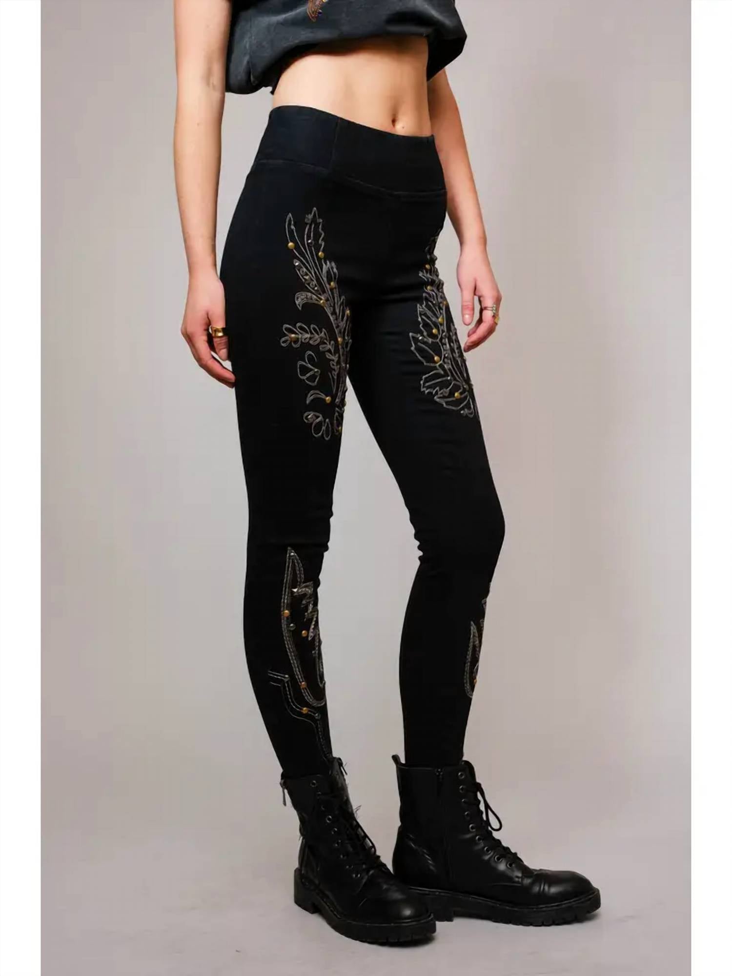 Blue B - Sloane Wide Waist Stretch Denim Jeans