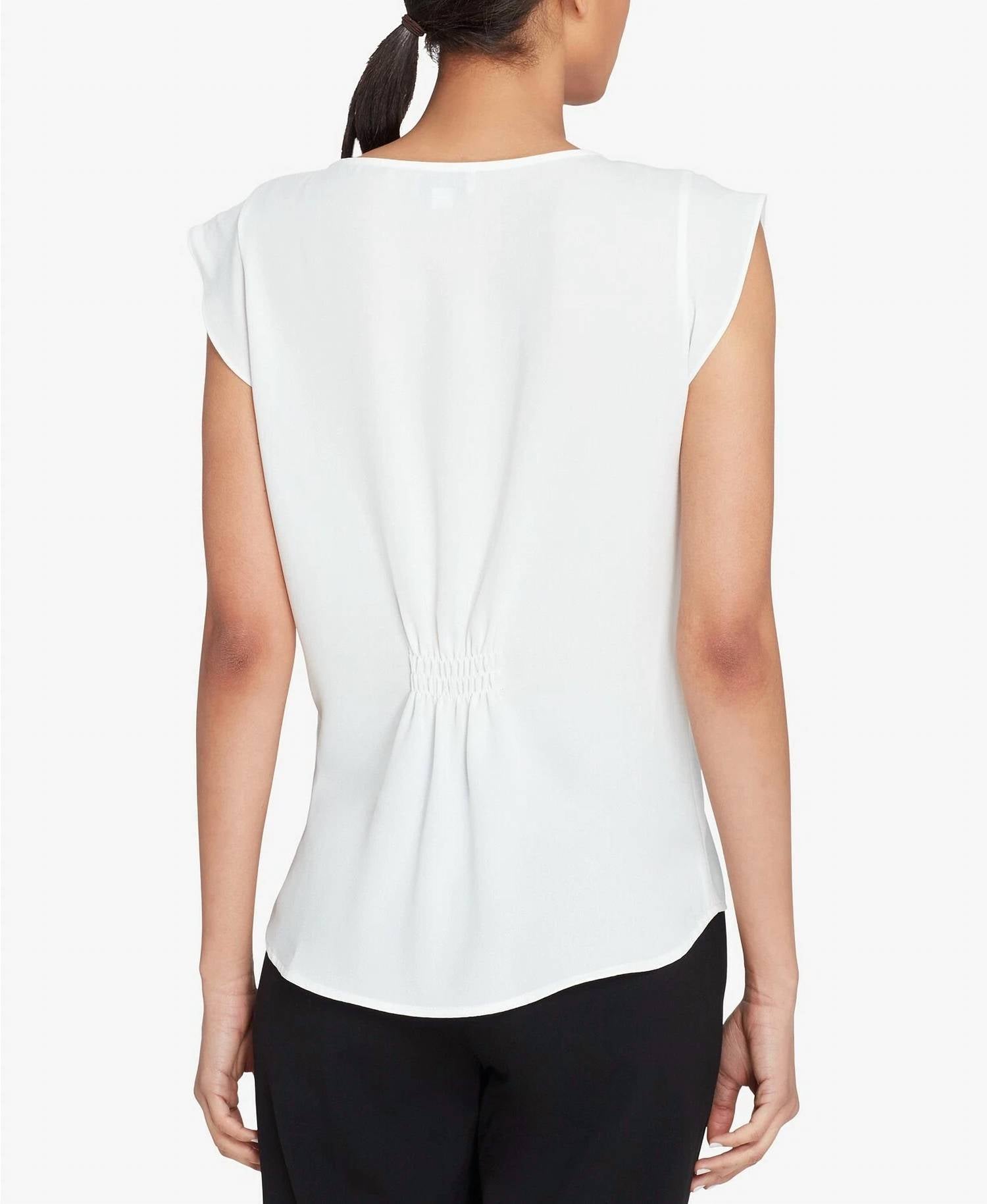 Tahari By Asl - See-through Blouse