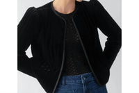 Sanctuary - Quilted Velvet Jacket