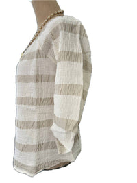 Paperlace - Women's Elastic Stripe Top