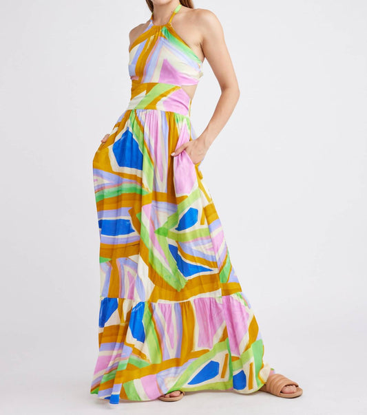 Self Contrast - Isolde Maxi Dress