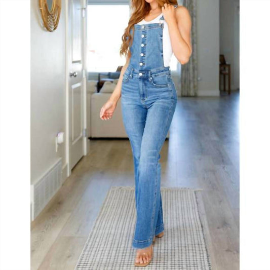 Judy Blue - Tummy Control Flare Overalls