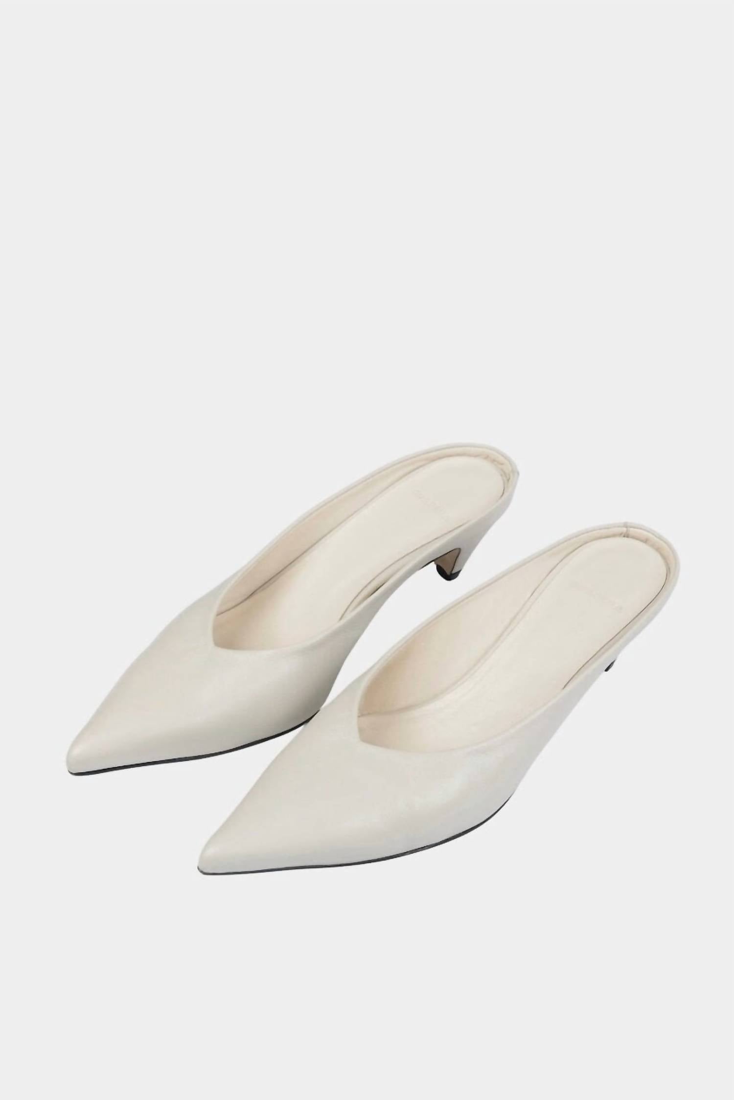 Cordera - Women's Leather Pointy Mules