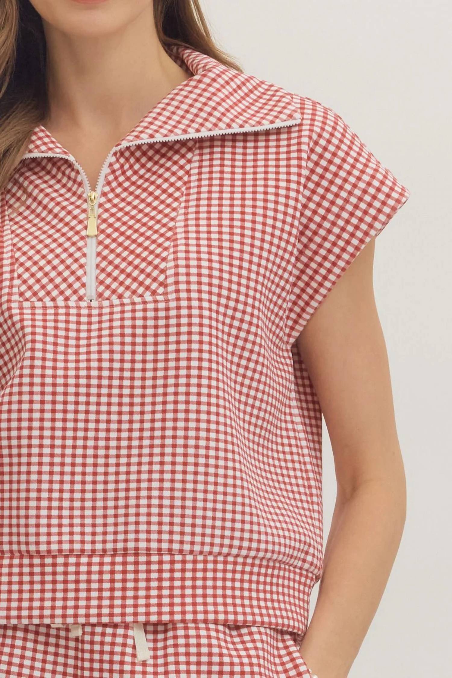 Entro - Caroline Zip Top