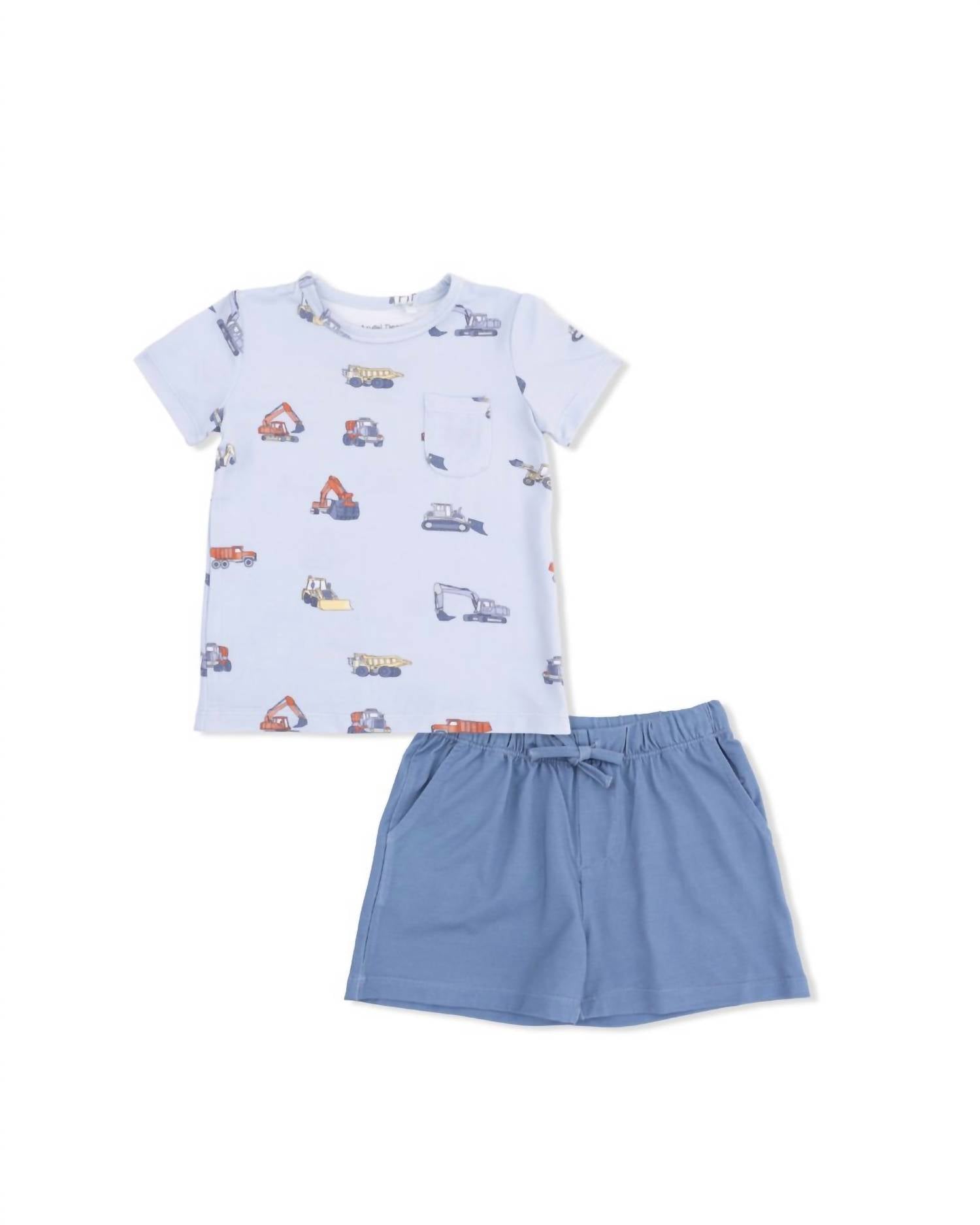 Angel Dear - Kids' Construction Crew Short Set