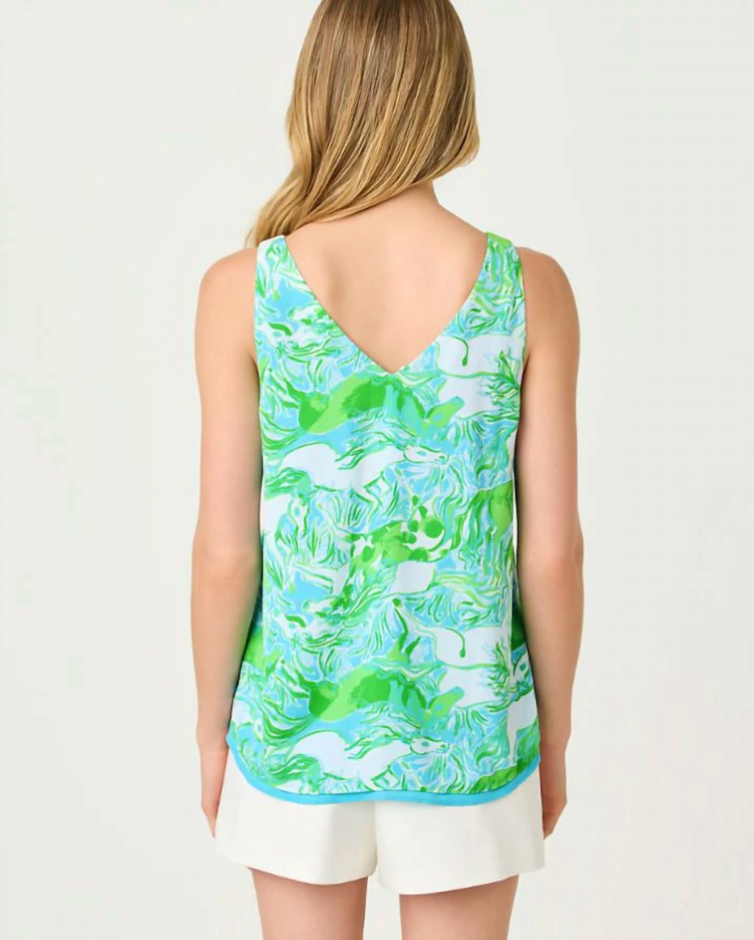 Lilly Pulitzer - FLORIN STRAIGHT HEM TOP