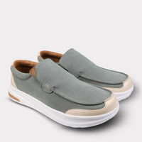 Mykos Men's Lee Slip-on Travel Shoe in olive - men's sneaker - view 8