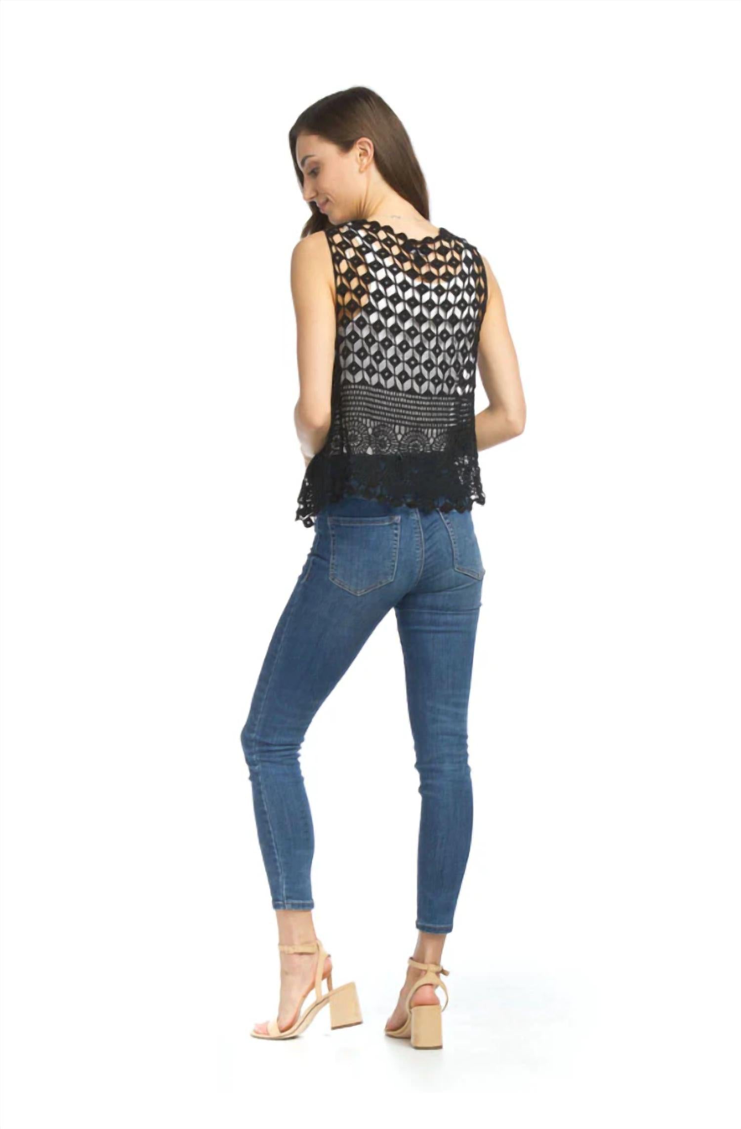 Papillon - Crochet Open Vest