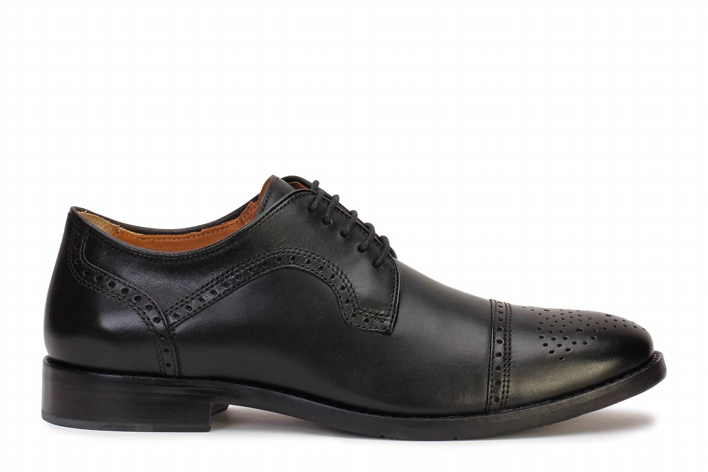 Johnston & Murphy - Men's Halford Cap Toe Oxford Shoes