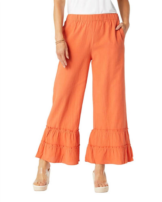 Coco + Carmen - AUDREY TIERED RUFFLE PANTS