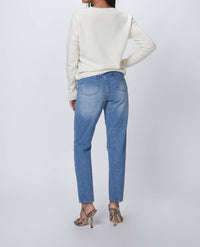 CROPPED CASHMERE JUMPER