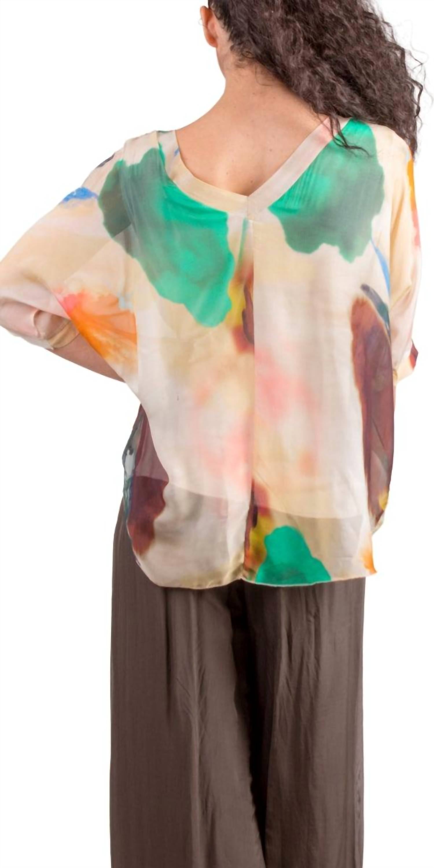 Gigi Moda - Diana Brushstroke Blouse