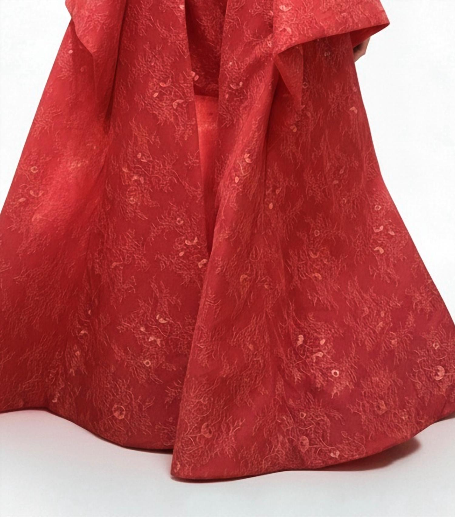 Saiid Kobeisy - Embroidered Evening Maxi Dress