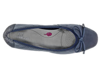 Ros Hommerson Women's Tasha Ballet Flats in navy - women's flats - view 6