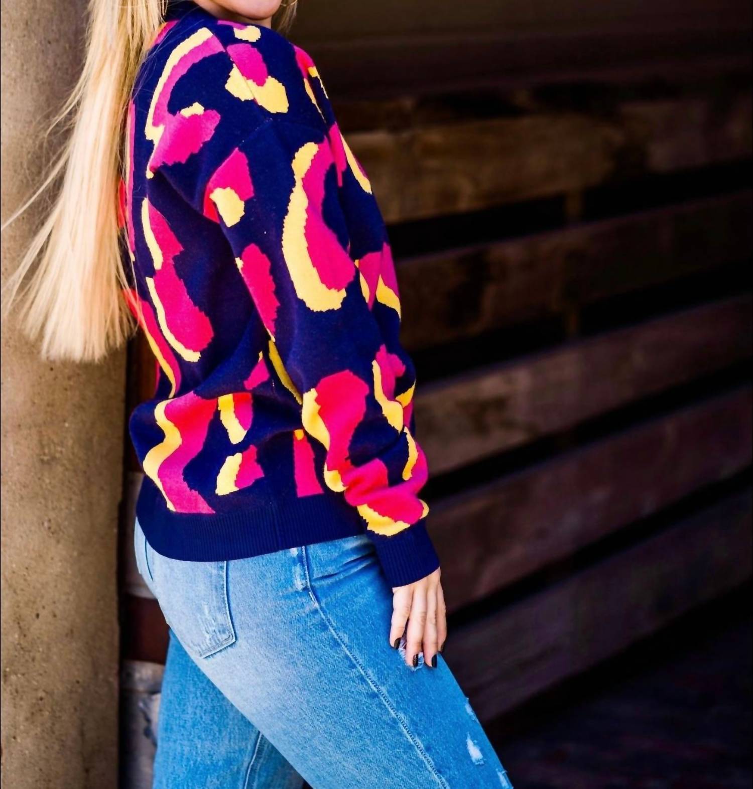 Layerz Clothing - Emerson Abstract Sweater