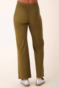 PRAIRIE UNDERGROUND Easy Rider Pants in herb rib - women's pants - detail view